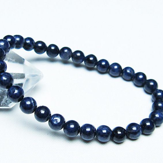 サファイア ブレスレット 6mm [T589-6158]