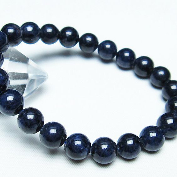 サファイア ブレスレット 8mm [t589-6203]