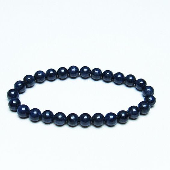 サファイア ブレスレット 7mm [T589-6214]