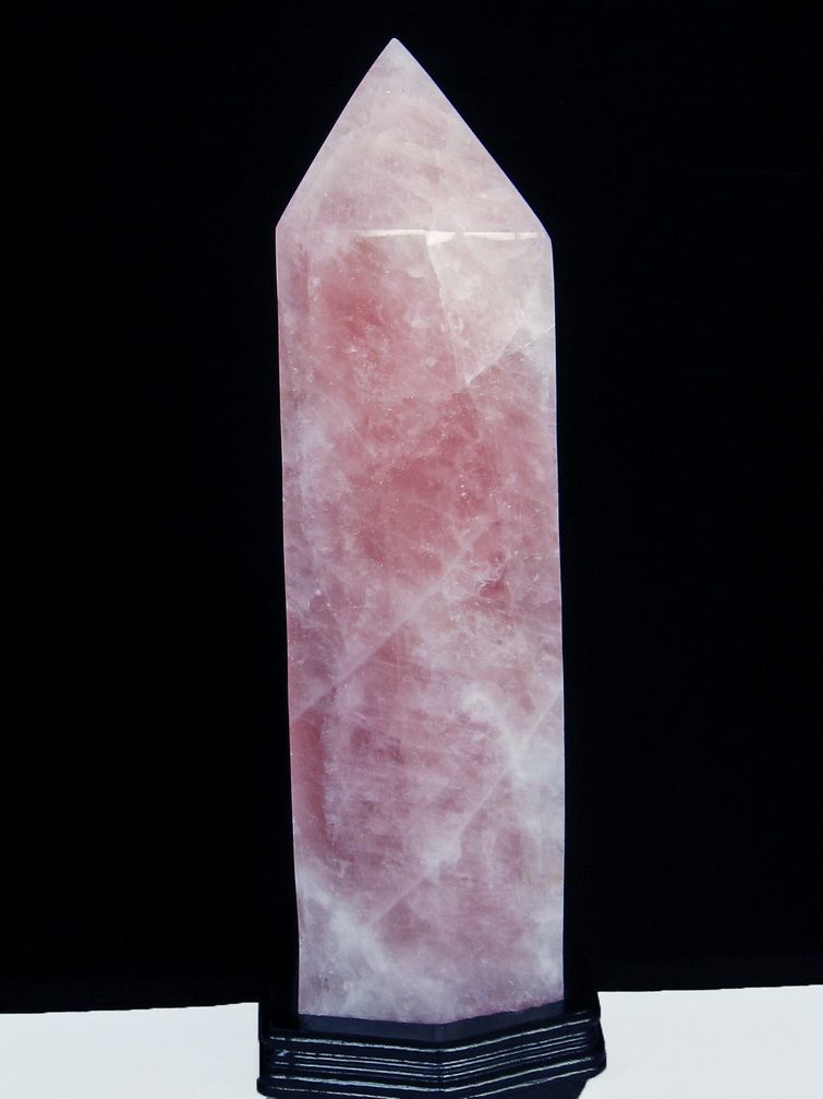 ★ご予約品 ご注文から3ヵ月後の発送予定 ty★ 21.2Kg ローズクォーツ 六角柱 同梱不可 [T59-1030]