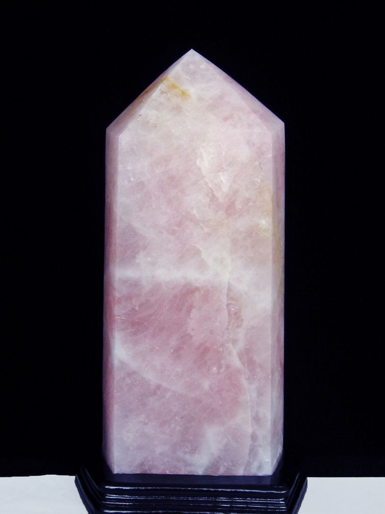 ★ご予約品 ご注文から3ヵ月後の発送予定 ty★ 11.4Kg ローズクォーツ 六角柱 同梱不可 [T59-1033]