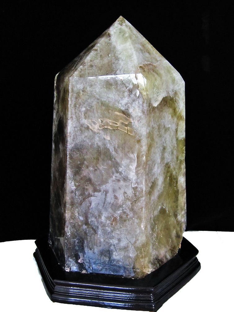 95.6Kg シトリン水晶 六角柱 同梱不可 [T59-1036]