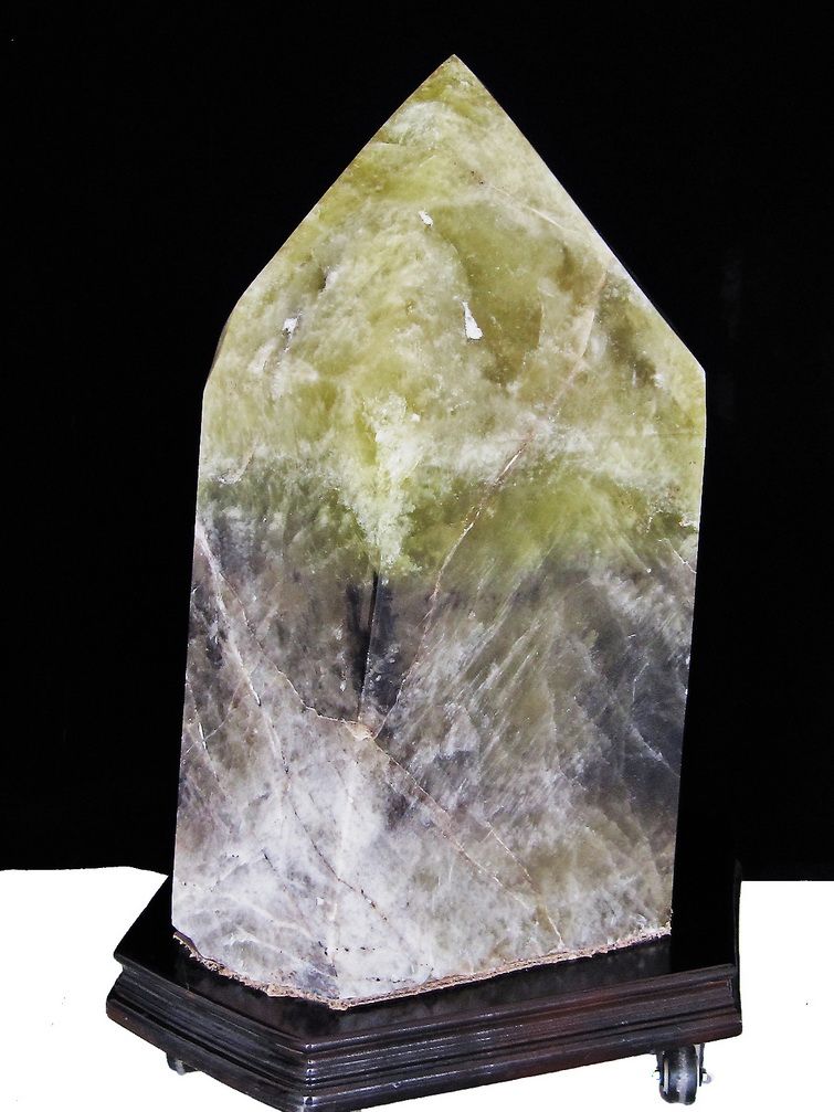 197.6Kg シトリン水晶 六角柱 同梱不可 [T59-1039]