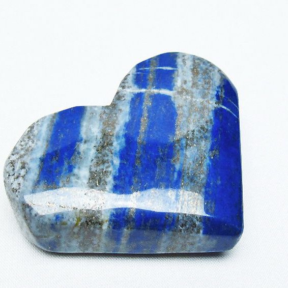 ラピスラズリ ハート 置物[T593-1370]
