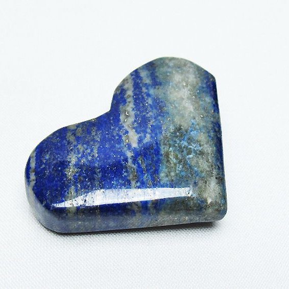 ラピスラズリ ハート 置物[T593-1376]