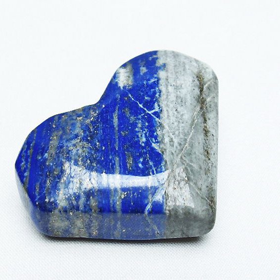 ラピスラズリ ハート 置物[T593-1397]