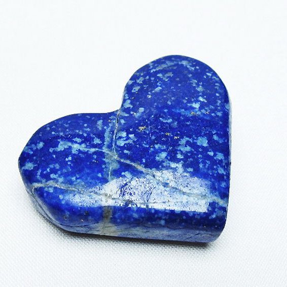 ラピスラズリ ハート 置物[T593-1426]