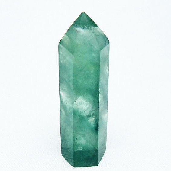 フローライト 六角柱 [t594-2637]