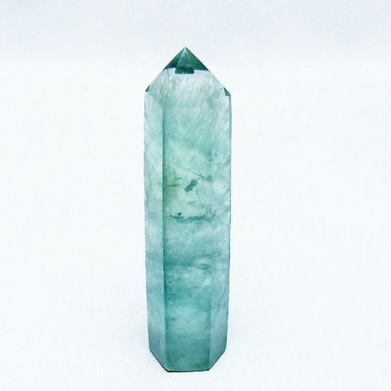 フローライト 六角柱 [t594-3043]