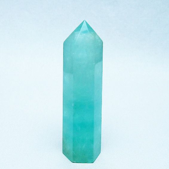 フローライト 六角柱 [t594-3411]