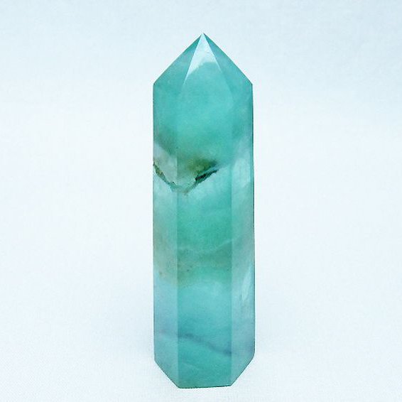 フローライト 六角柱 [t594-3413]