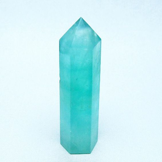 フローライト 六角柱 [t594-3444]