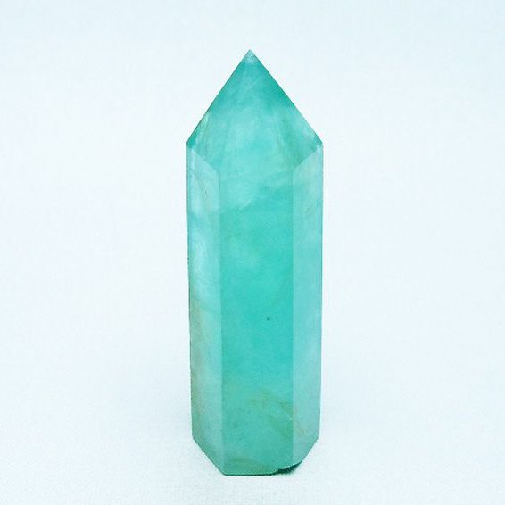 フローライト 六角柱 [t594-3449]