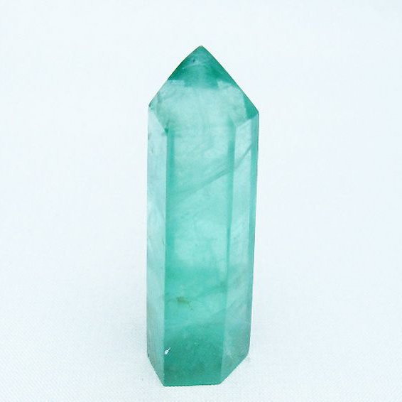 フローライト 六角柱 [t594-3511]