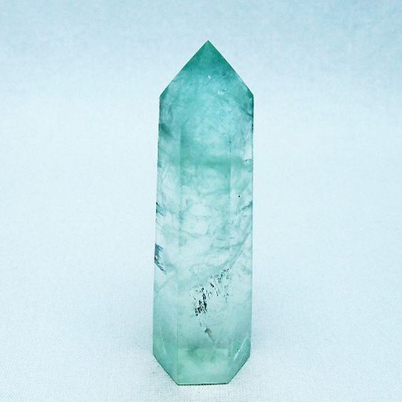 フローライト 六角柱 [t594-3535]