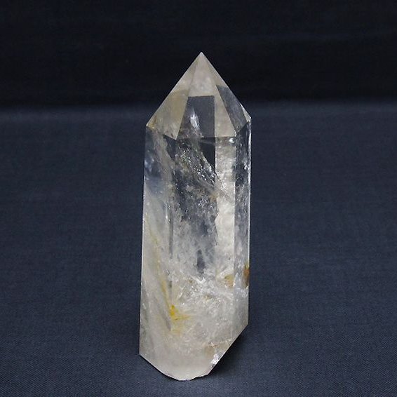 ガーデン水晶 六角柱[T60-27330]