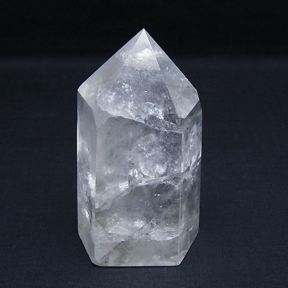 ガーデン水晶 六角柱[T60-27439]