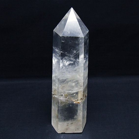 ヒマラヤ水晶 六角柱[T60-27550]