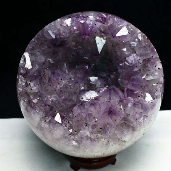 5.5Kg アメジスト笑口 丸玉 180mm [T602-1815]