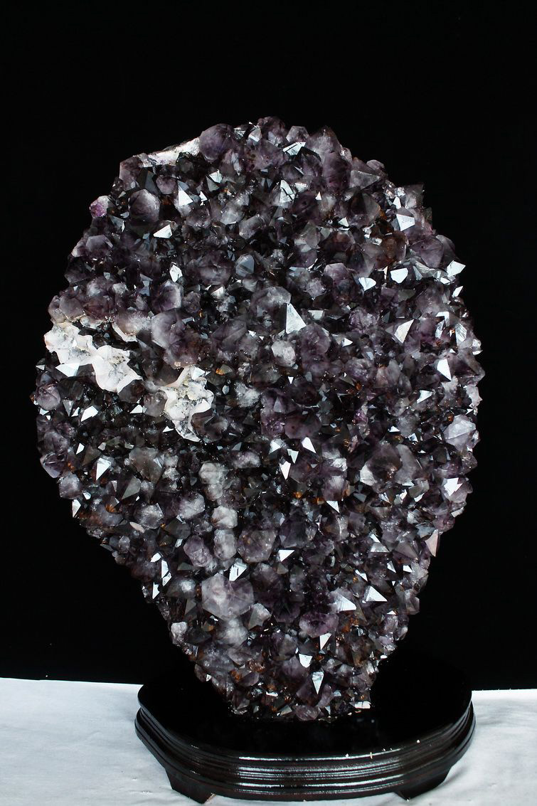 21Kg ブラジル産 アメジストクラスター同梱不可[T603-7244]