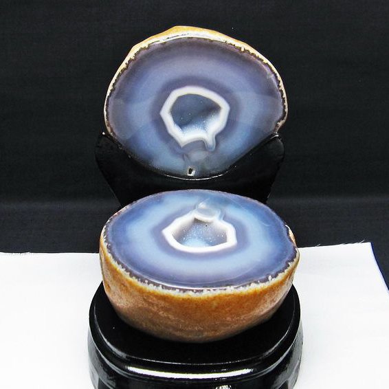 2.9Kg ペア水晶トレジャーメノウ[T604-7174]