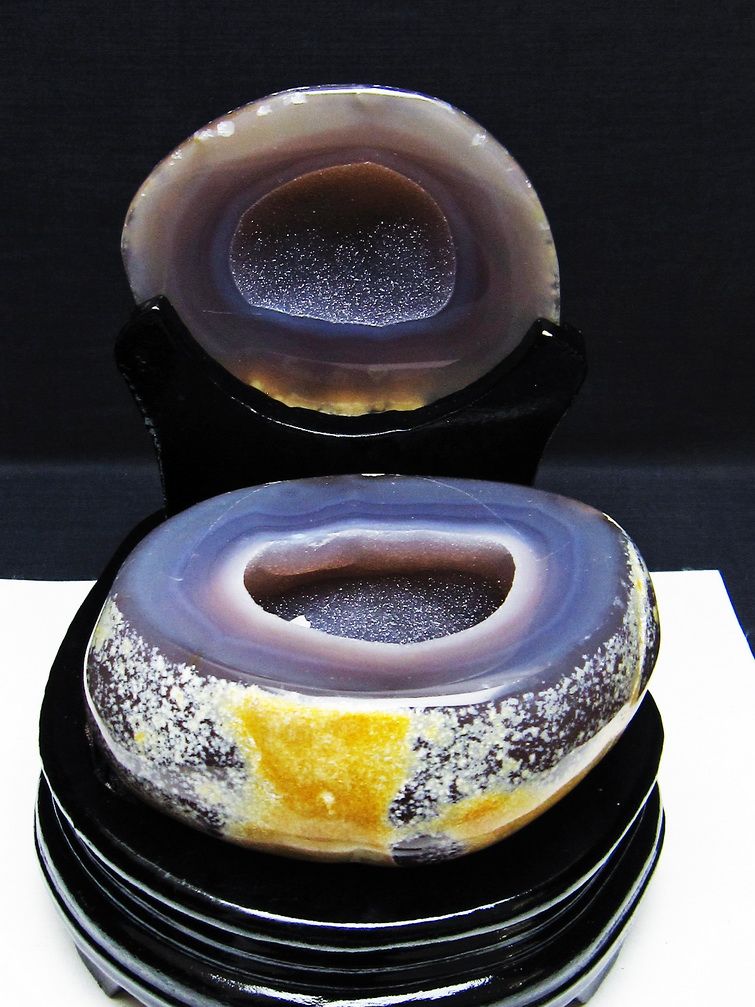 1.2Kg ペア水晶トレジャーメノウ[T604-7705]