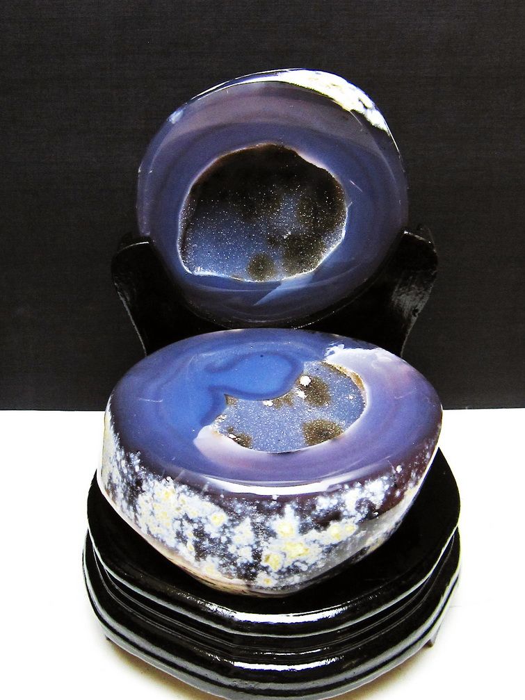 2.1Kg ペア水晶トレジャーメノウ [t604-7862]