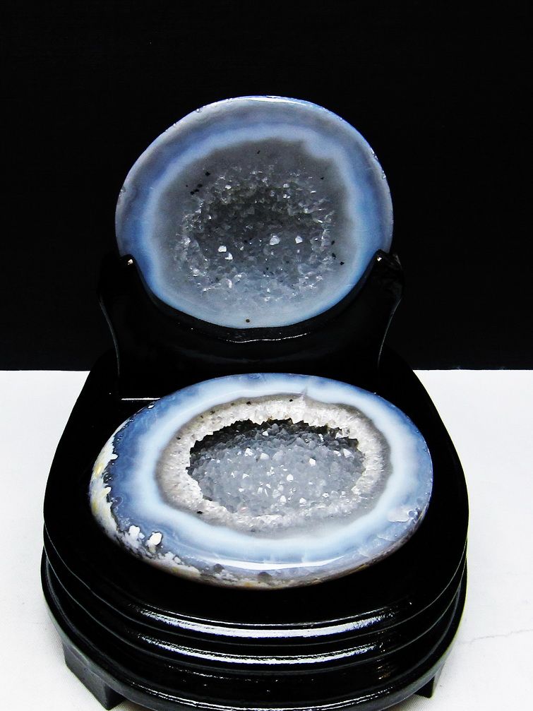 ペア水晶トレジャーメノウ [t604-7932]