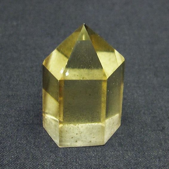 シトリン水晶 | ガーデン 六角柱[T61-11576]