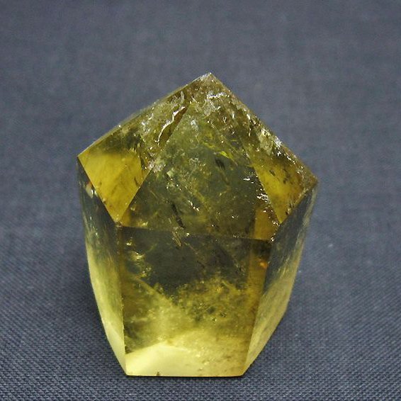 シトリン水晶 六角柱[T61-14002]