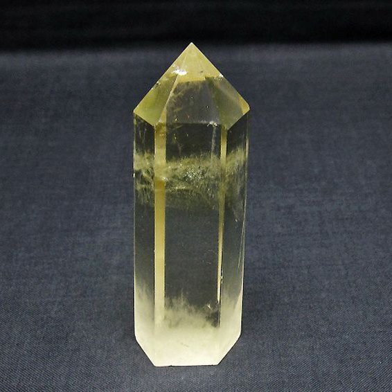シトリン水晶 六角柱[T61-14089]
