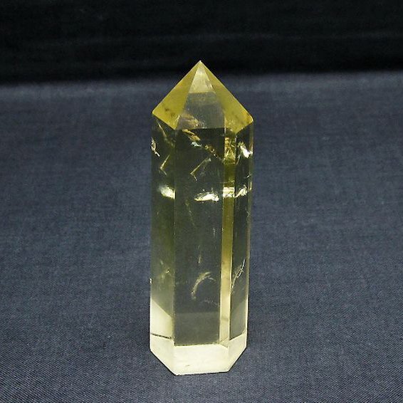 シトリン水晶 六角柱[T61-14110]