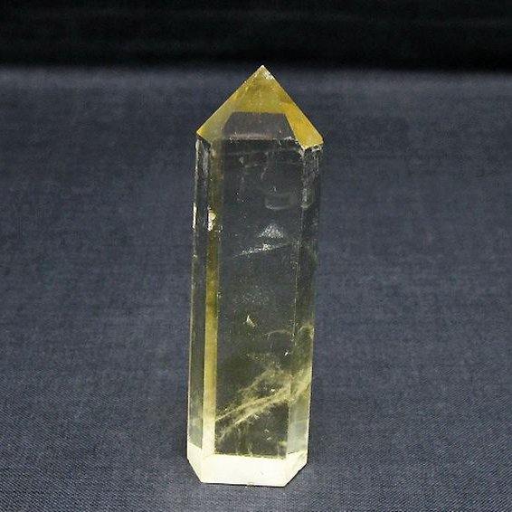 シトリン水晶 六角柱[T61-14136]