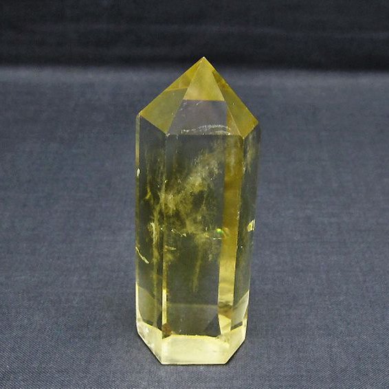 シトリン水晶 六角柱[T61-14143]