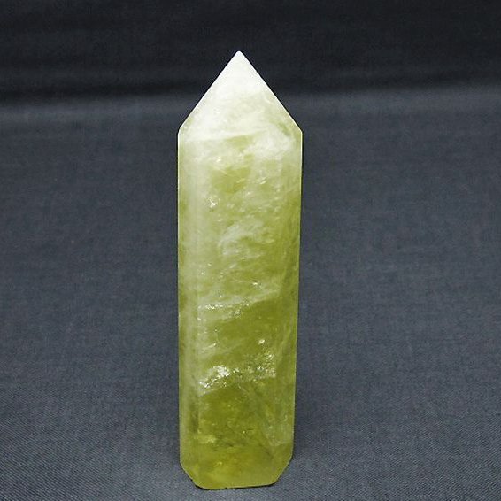 シトリン水晶 六角柱[T61-14265]