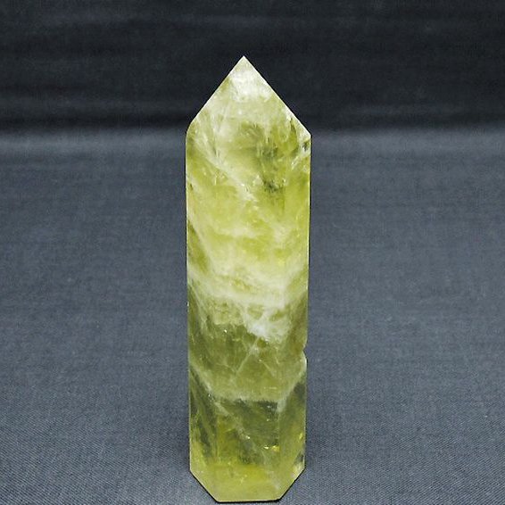 シトリン水晶 六角柱[T61-14396]