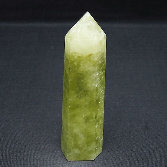シトリン水晶 六角柱[T61-14577]
