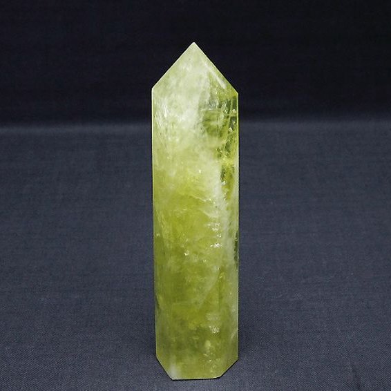 シトリン水晶 六角柱[T61-14585]
