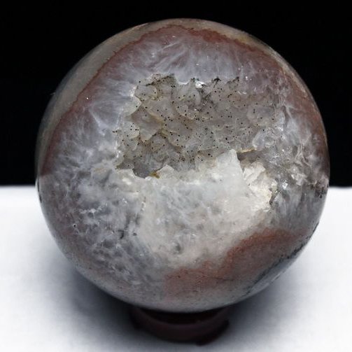 アメジスト笑口 丸玉 92mm [T610-11772]