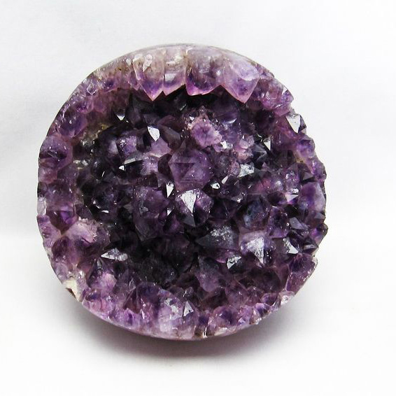 6.1Kg アメジストフラワー 笑口  丸玉 195mm [T610-11970]