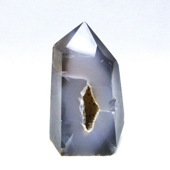 アゲート 笑口  六角柱[T610-12104]