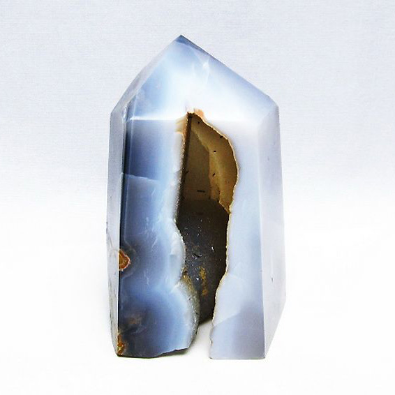 アゲート 笑口  六角柱[T610-12113]