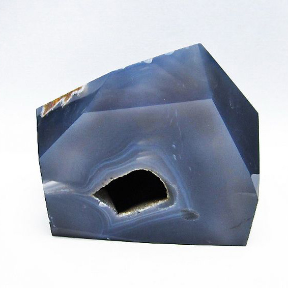 アゲート 笑口  六角柱[T610-12147]