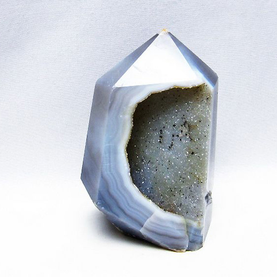 アゲート 笑口  六角柱[T610-12187]