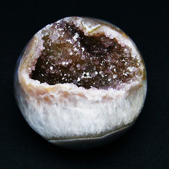 アメジスト笑口 丸玉 86mm [T610-12464]