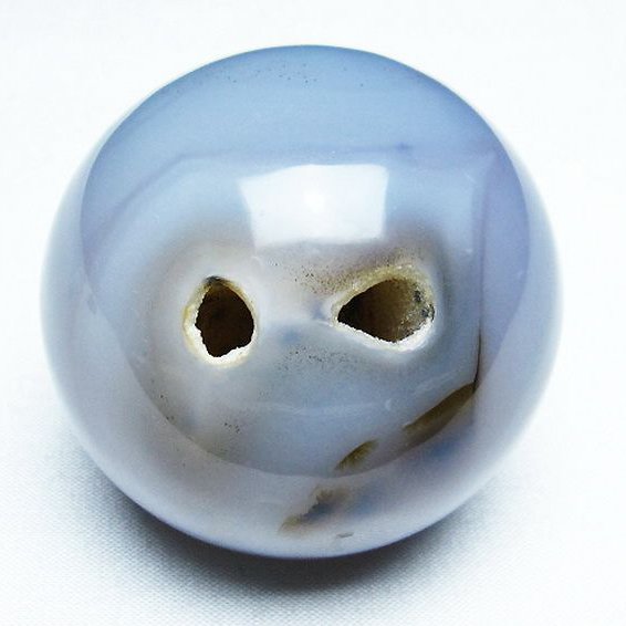 アゲート笑口 丸玉 58mm [T610-12503]