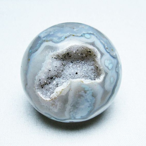 アゲート笑口 丸玉 44mm [T610-12521]