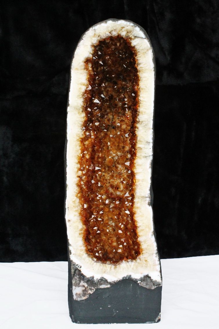 53Kg ブラジル産 シトリンドーム同梱不可 (特大品) [t611-10380]