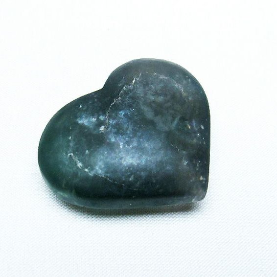 フローライトハート 置物[T613-1226]