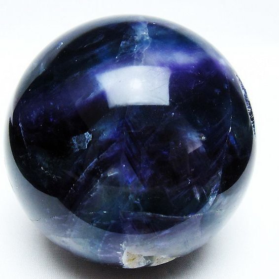 1.4Kg フローライト 丸玉 93mm [T616-4754]